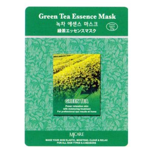 Маска для лица  Mijin Essence Mask Зеленый чай фото