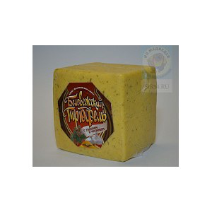 Сыр СОАО Беловежские сыры  (Беларусь) Беловежский трюфель с укропом и чесноком  1,6 кг фото