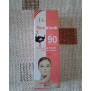 Солнцезащитный крем Disaar sunblock SPF+90 фото
