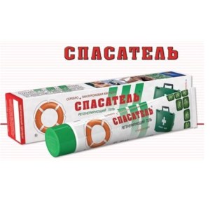 Гель Альфа Интел(Польша) Спасатель регенерирующий с коллоидами серебра и гиалуроновой кислотой  фото