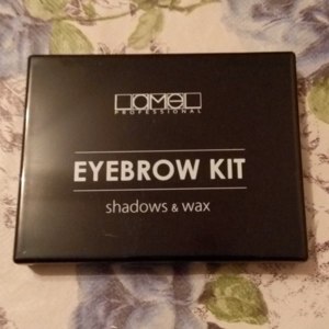 Lamel Eyebrow Kit Shadows Wax 02 Brunette