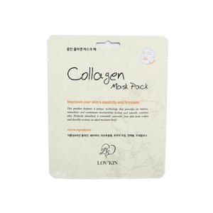 Тканевая маска для лица Lov'kin Collagen Mask Pack фото