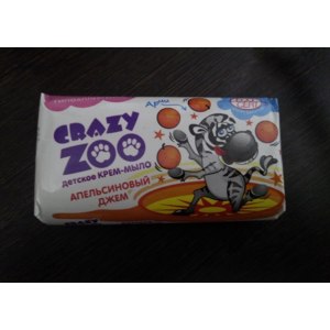 Крем-мыло Весна Детское "Crazy zoo" Апельсиновый джем фото