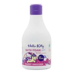 Детская пена для купания Hello Kitty с экстрактом 7 трав Candy Unicorn фото