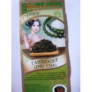 Чай зеленый Русская Чайная Компания Ганпаудер ZHU CHA фото