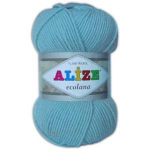 Пряжа ALIZE ecolana фото