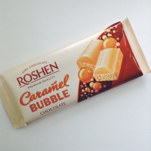 Шоколад ROSHEN Caramel bubble фото