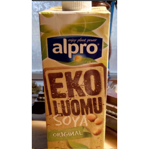 Соевое молоко Alpro Eco Luomu Soya Original фото