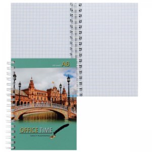 Записная книжка А6, 100 л "Мостик" Арт. 100-8124 фото