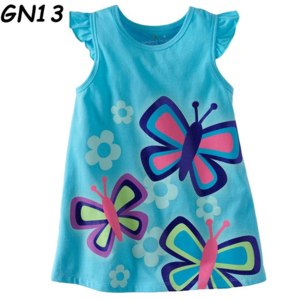 Майка детская AliExpress In stock 2014 New Children T-shirt Girls tees baby Girl Short Sleeve T shirts 100% Cotton Kids Summer Wear Brand Free Shipping фото
