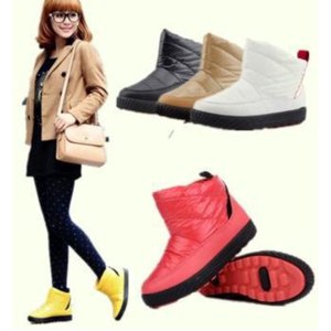 Полусапожки Aliexpress Winter Boots Women Warm Boots Short Ankle Snow Boots Winter boots Womens Waterproof Warm Shoes, XWX236 фото