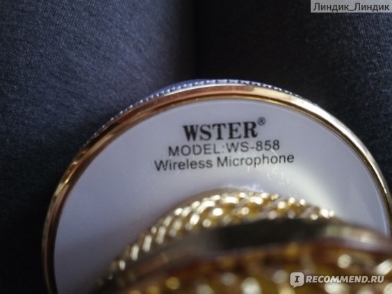 Караоке-микрофон WSTER WS-858 фото