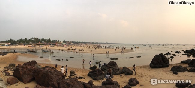 Индия, Гоа, пляж Бага - отзыв