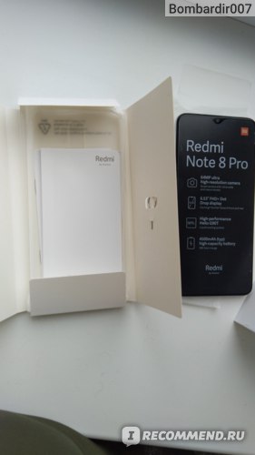 Смартфон Xiaomi Redmi note 8 pro фото
