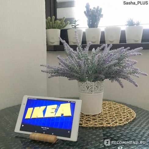 Бамбуковая подставка для смартфона или планшета БЕРГЕНЕС 2 в 1 от IKEA: цена, где купить, фото, отзывы.