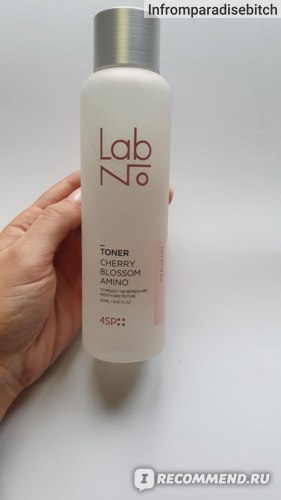 Тонер LabNo C аминокислотой и вытяжкой из цветов вишни 4SP фото