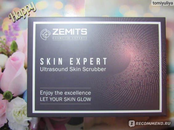Аппарат для ультразвуковой чистки лица Zemits Skin expert фото