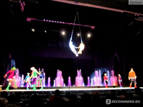 Цирк танцующих фонтанов Аквамарин, Москва фото