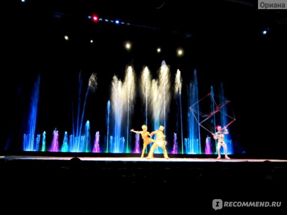 Цирк танцующих фонтанов Аквамарин, Москва фото