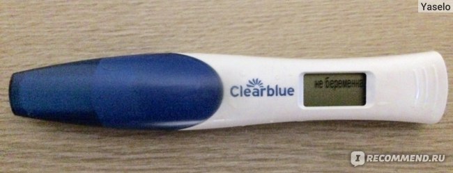 Clearblue Фото Отрицательного Теста