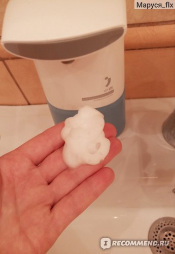 Диспенсер для жидкого мыла Xiaomi Xiaoji Auto Foaming Hand Wash фото