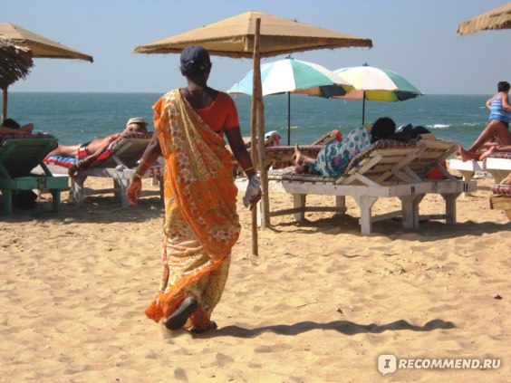 Индия, Гоа, Пляж Кандолим (Candolim Beach) - отзыв