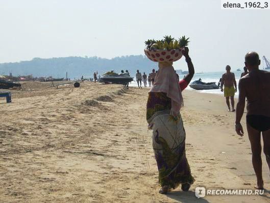 Индия, Гоа, Пляж Кандолим (Candolim Beach) - отзыв