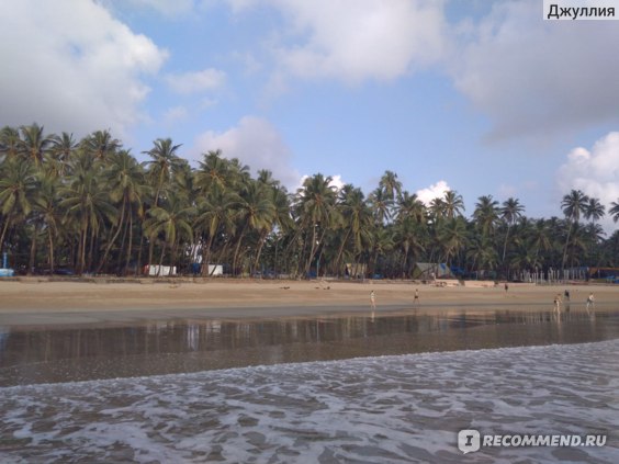 Пляж Палолем Южный ГОА,Индия. отзыв