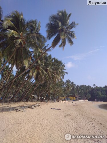 Пляж Палолем Южный ГОА,Индия. отзыв