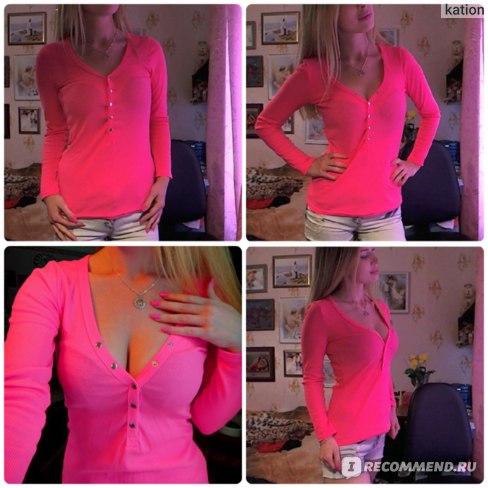 Сексуальная Блондинка В Розовой Одежке