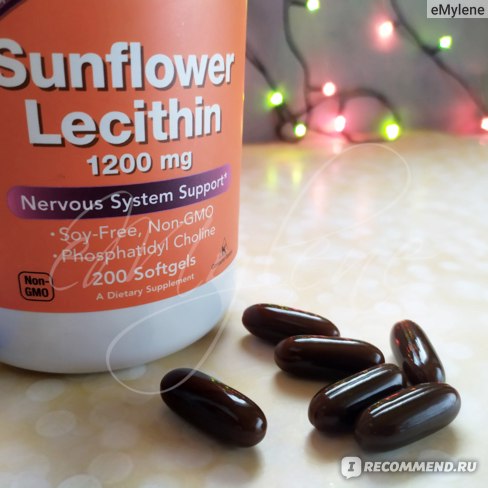 Now Foods Sunflower Lecithin Лецитин из подсолнечника