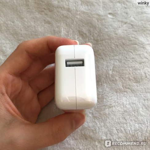 Адаптер питания Apple USB мощностью 12 Вт фото