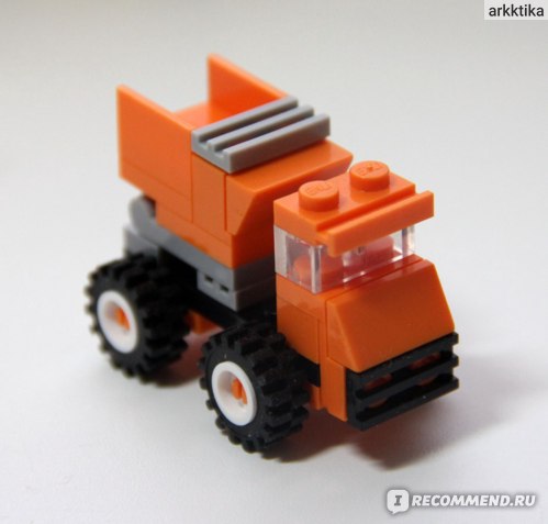 КамАЗ 5410 из Lego (мини-инструкция)