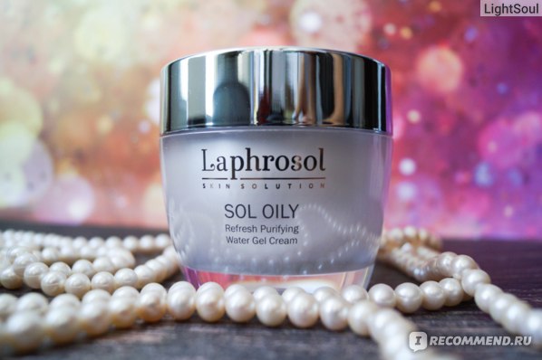 Laphrosol Матирующий крем для лица с центеллой, керамидами и гиалуроновой кислотой Sol Oily Cream