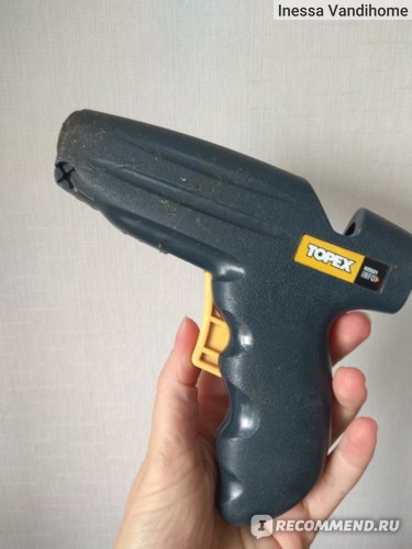 Пистолет клеевой Topex  фото