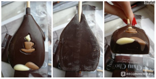 Горячий шоколад Chau Cho на палочке фото