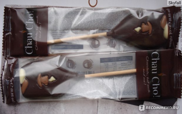 Горячий шоколад Chau Cho на палочке фото