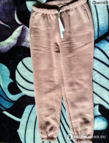 Женские брюки Галатея утепленные с начесом - «Джоггеры женские. Модель дляхолодного времени года, с начёсом. Как выбрать размер для вида оверсайз?»
