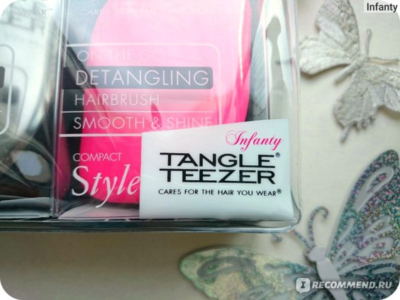 Щетка для волос TANGLE TEEZER Compact Styler фото