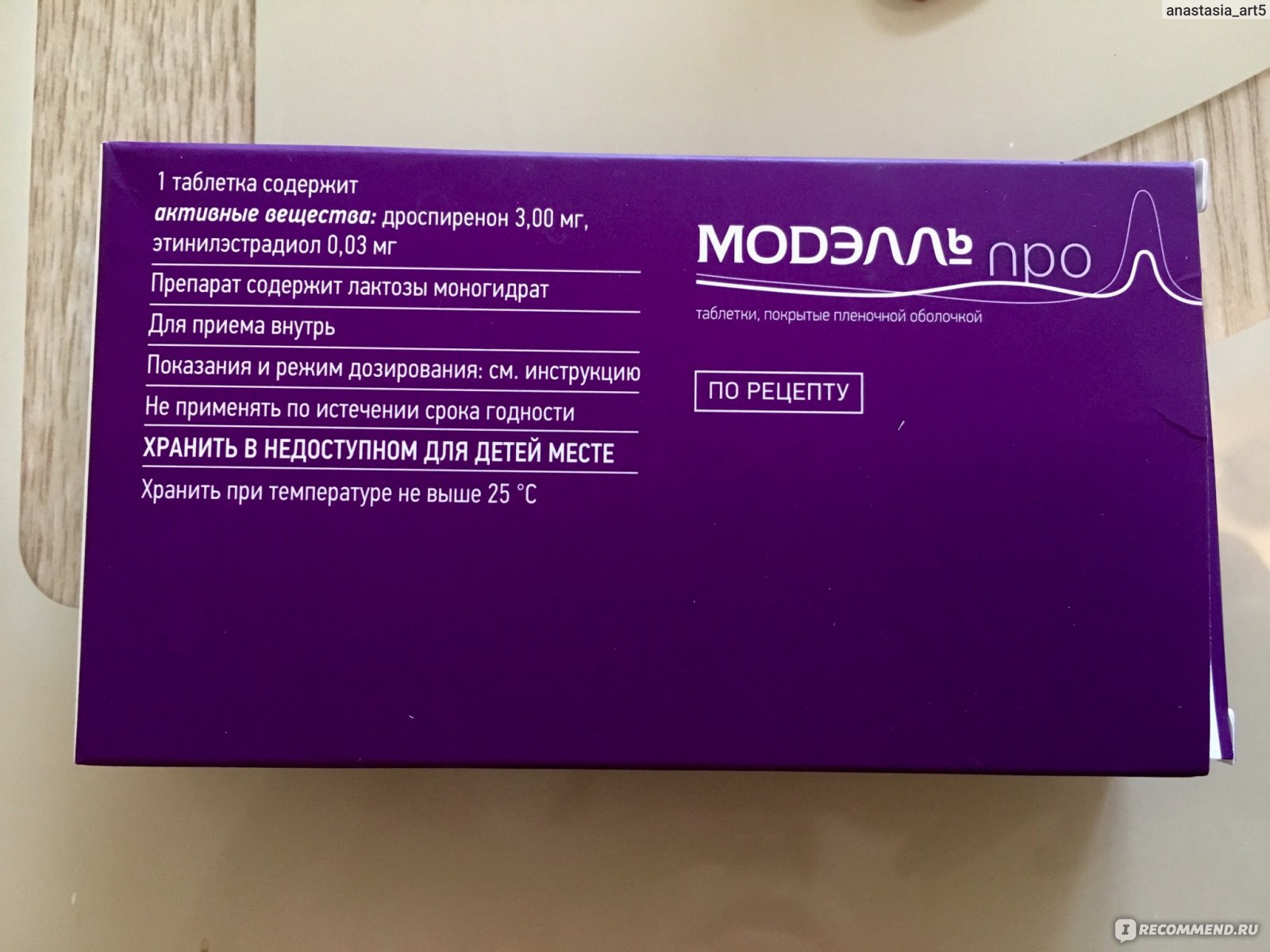 Контрацептивы TeVa Модэлль Про - «Побочные действия от контрацептивов .